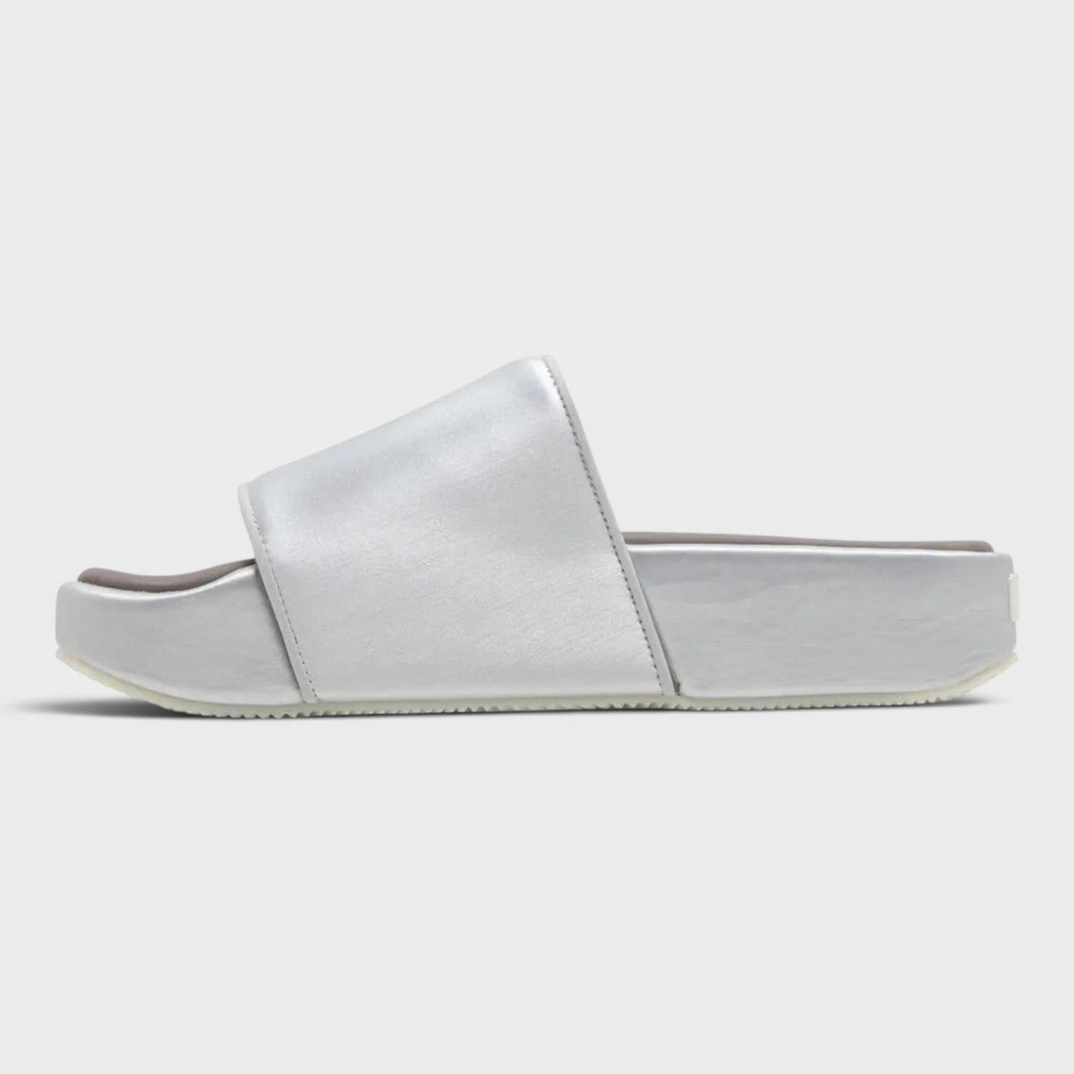 Adidas Slide Silver Metallic
