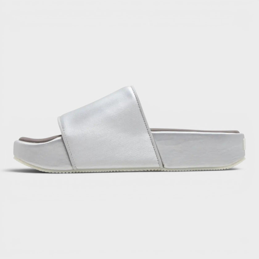 Adidas Slide Silver Metallic