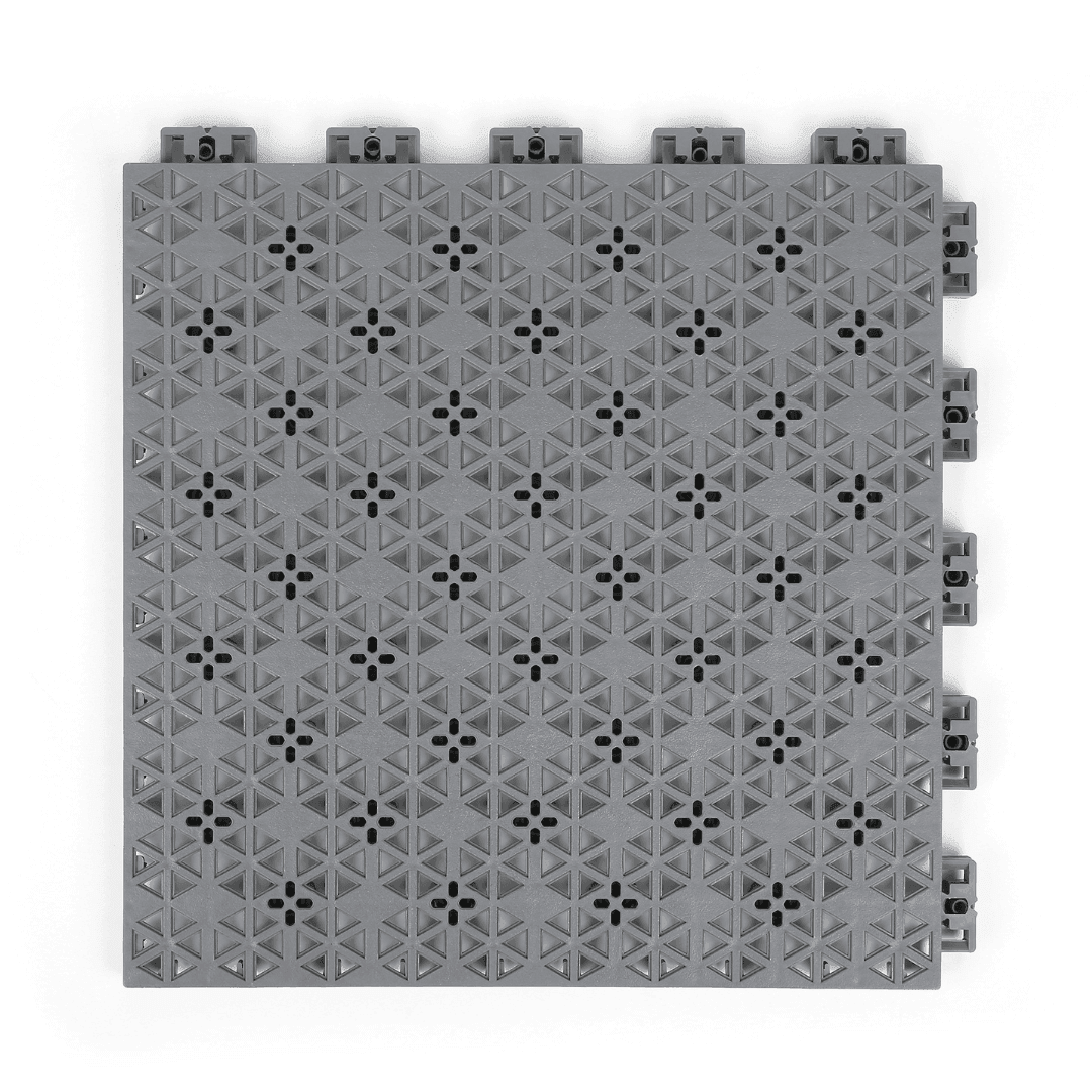 Basketball Court Flooring System - Half Court | Includes Court Markings