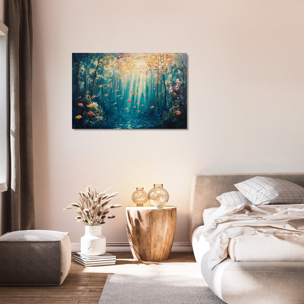 Submerged Woodland Canvas