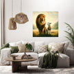 Sheep and Lion Harmony Canvas