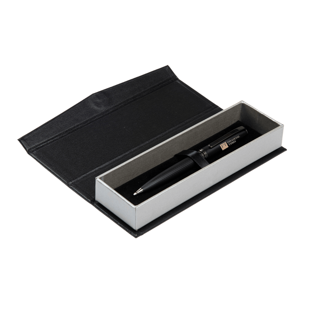 Financial Times Pen & Manilla Gift Box