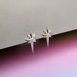 Rising Star Sterling Silver Stud Earrings
