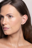 Minimalist Dainty Gold Bar Stud Earrings