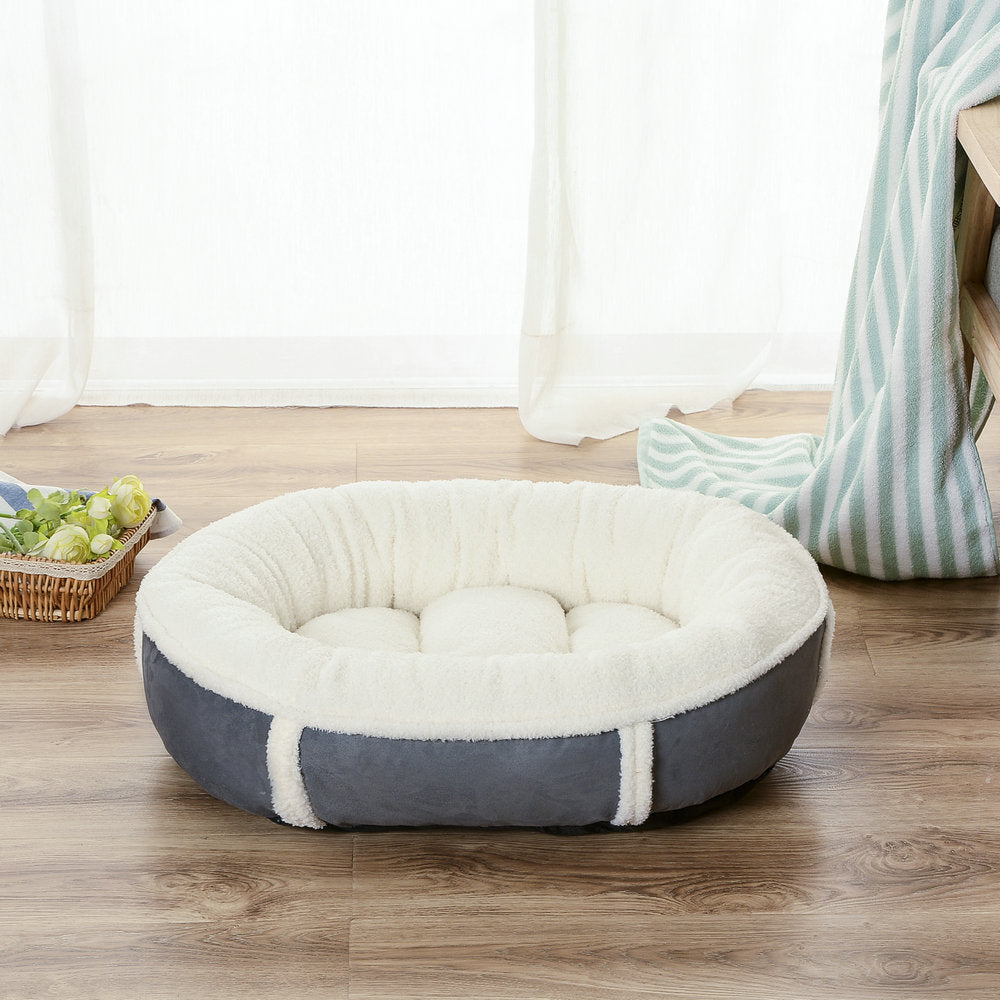 Removable and washable all-season universal oval pet nest