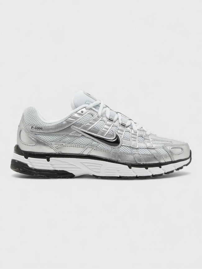 Nike P-6000 Metallic Silver Pure Platinum