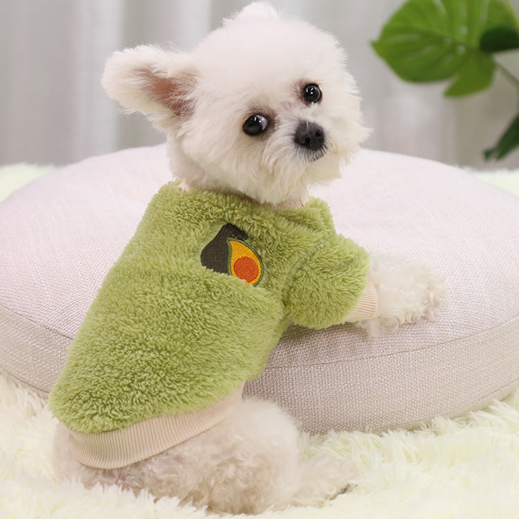 Warm Two-legged Dog Clothes New Year's Clothing