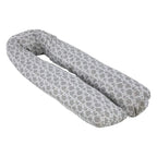 12 Ft Maternity Pillow Case - Grey Floral