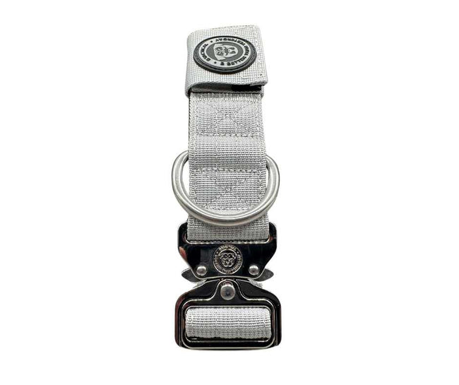 4cm Nylon BTactical™ Tracker Collar | Misty Grey