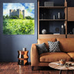 Irish Castle Spring Canvas