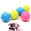 TPR rubber whistle ball pet toy