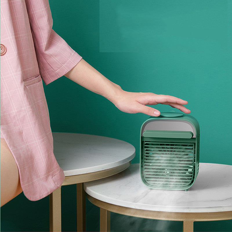 Ventilador de Aire Acondicionado de Escritorio, Ventilador de Pulverización de Agua