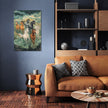Lucky Running 7 Horses Canvas