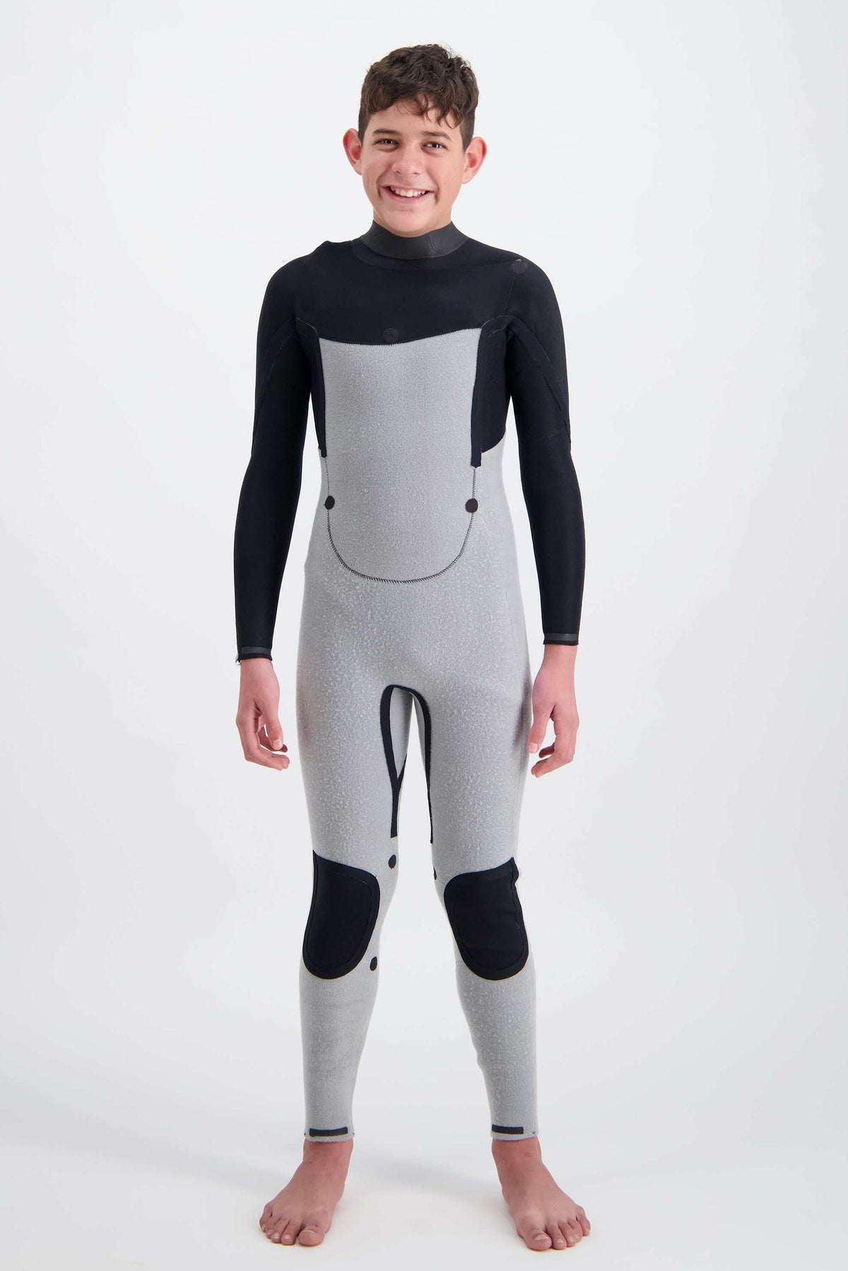 Merino Insulator Series Youth 4/3 Chest Zip Steamer.