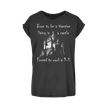 Born to be a Vampire Women's Extended Shoulder T-Shirt XS-5XL