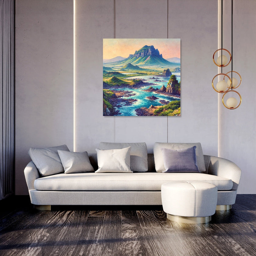 Jeju Island Beauty Canvas