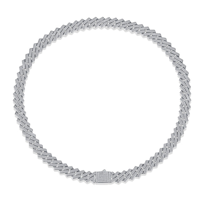 S925 Silver Challenge Necklace For Men