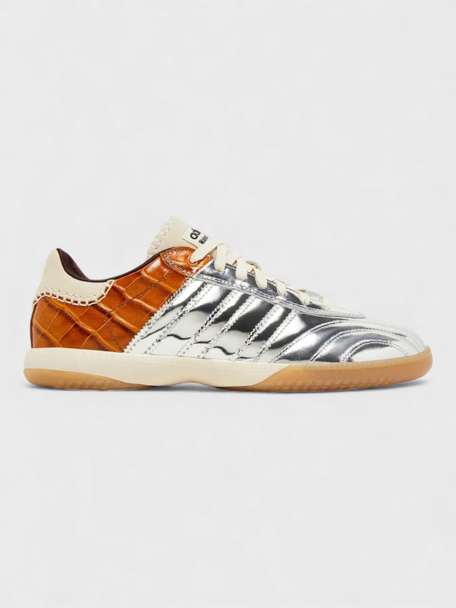 Wales Bonner x Adidas Samba Millennium Argent métallisé