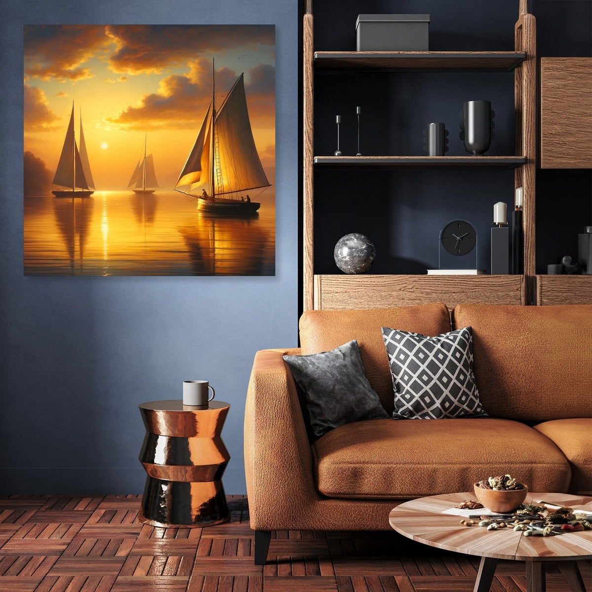 Lakeside Twilight Canvas