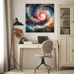 Galactic Swirls Canvas