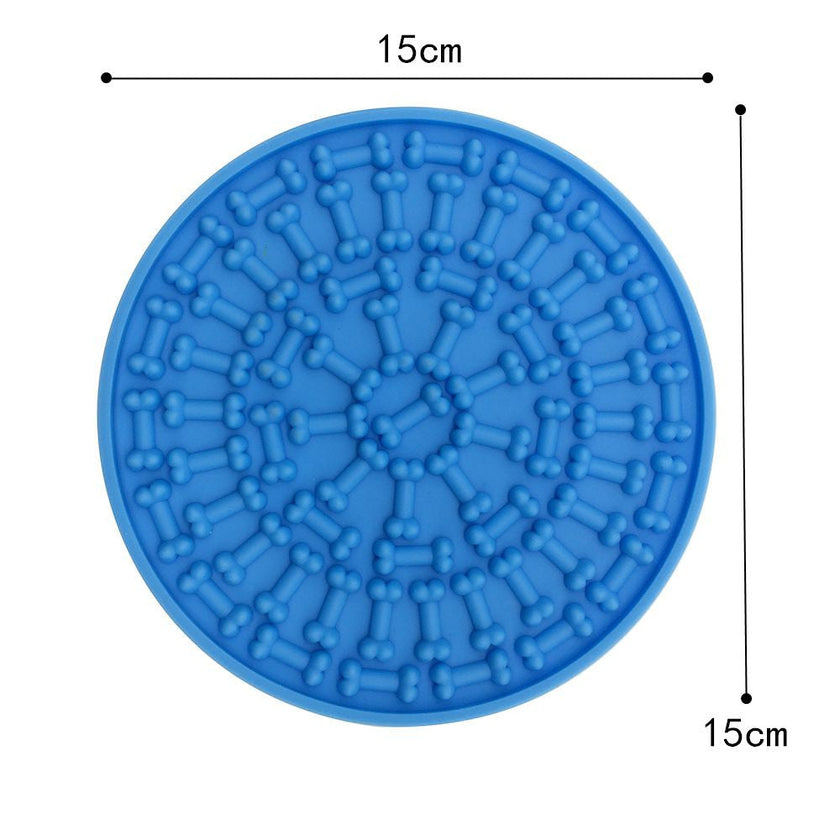 Dog licking plate mold