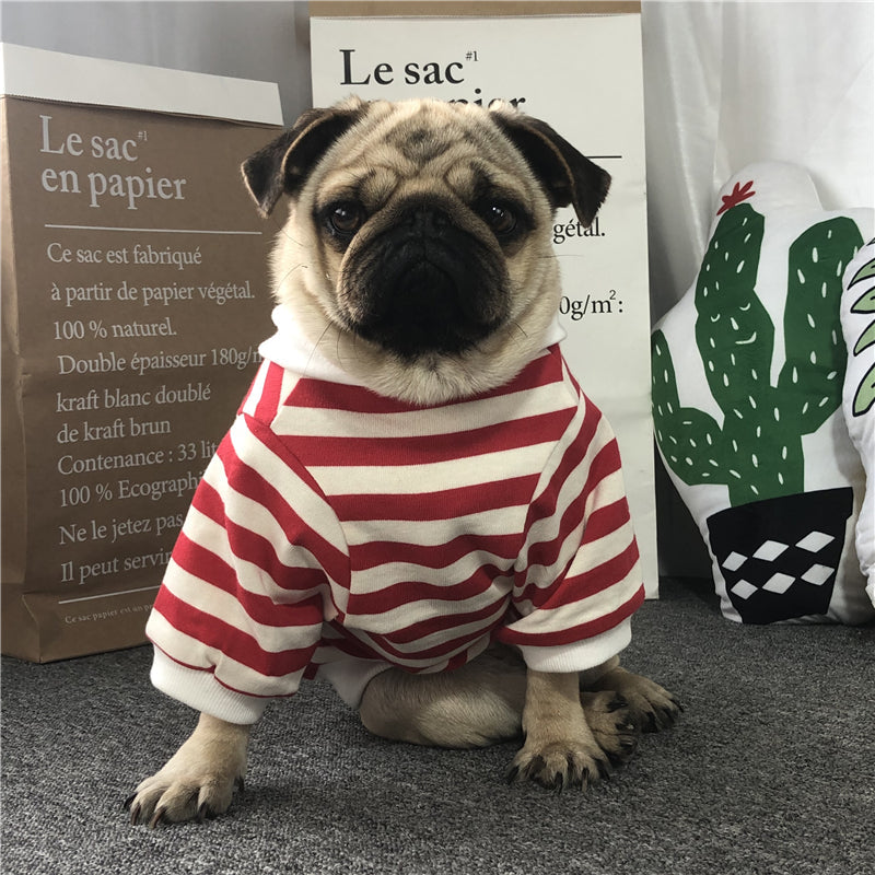 Niedliche Plüschball-Kleidung Bulldogge kleine und mittelgroße Hunde