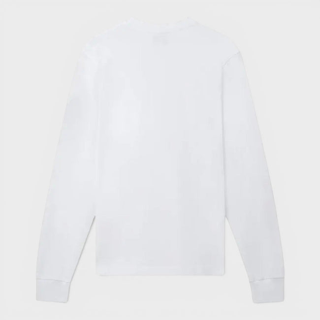 Printed Long Sleeve T-Shirt Pastel Court White