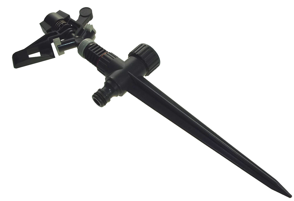 Pulsating Lawn Sprinkler on Spike - White Line