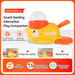 Dog Puzzle Feeder Interactive Pet Food Treat Dispenser Cartoon Duck Design Anti-slip Pets Automatic Feeder Toys For Dog Training Pet Products
