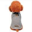 Pet Dog Clothes Cotton Cute Bow Tie T-shirt Clothing