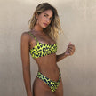 Leoparden-Print Bikini