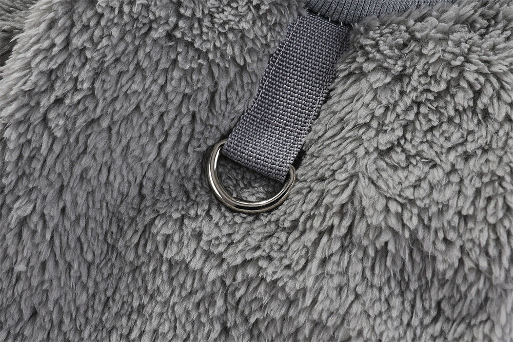 Pet Warm Thickened Double-sided Fleece Two-legged Clothes