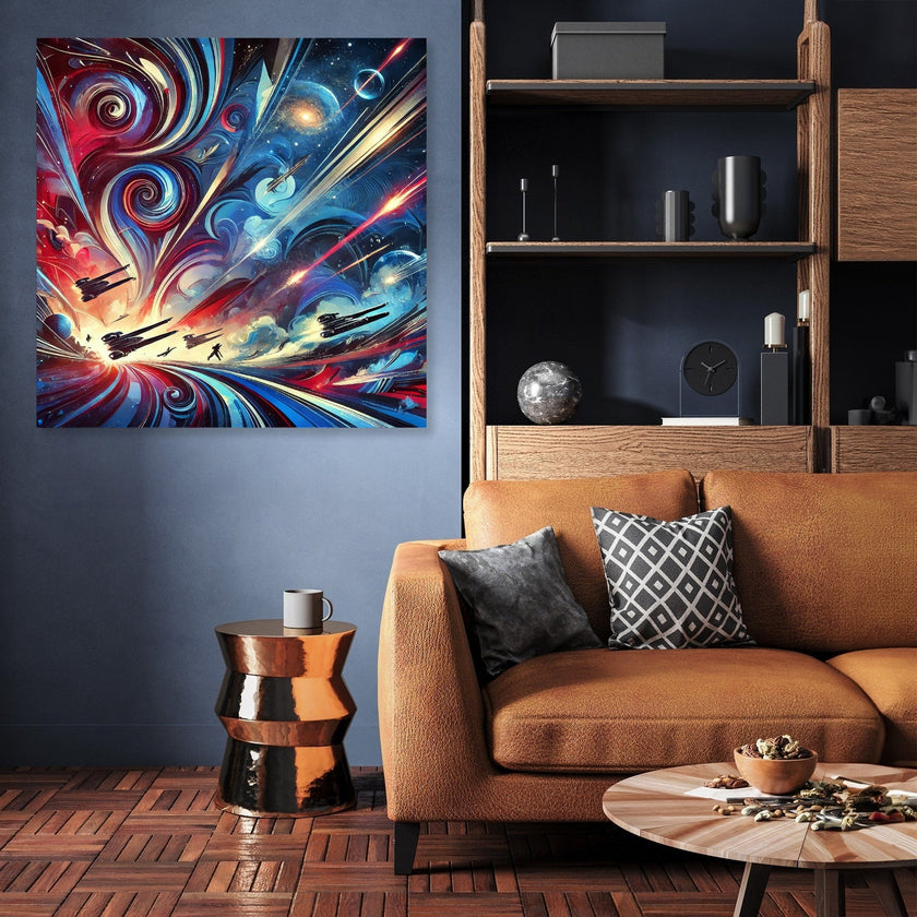 Galactic Chaos Canvas