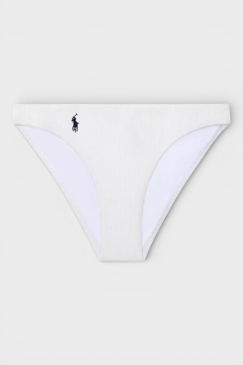 Parte Inferior de Bikini Blanca