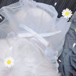 Korean White Sarong Dog Skirt