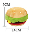Burger Fruit Cute Pet Voice Dog Toy Teddy Pet Voice Model