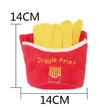 Burger Fruit Cute Pet Voice Dog Toy Teddy Pet Voice Model