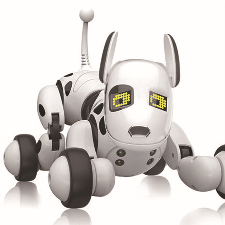 Perro robot inteligente de control remoto eléctrico, juguete electrónico para mascotas, inteligente, para niños