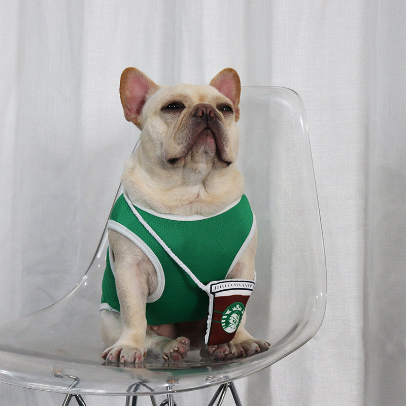 Pet Breathable Two-legged Sunscreen Mesh Vest