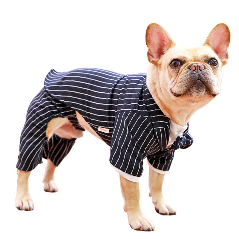 Puppy Dog Suit Dress Summer Dress Thin Small Dog