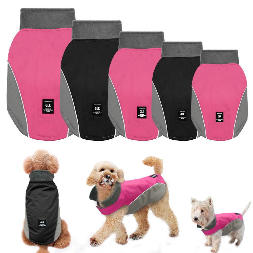 Neuer Herbst- und Winter-zweibeiniger wasserdichter Hunde-Skianzug