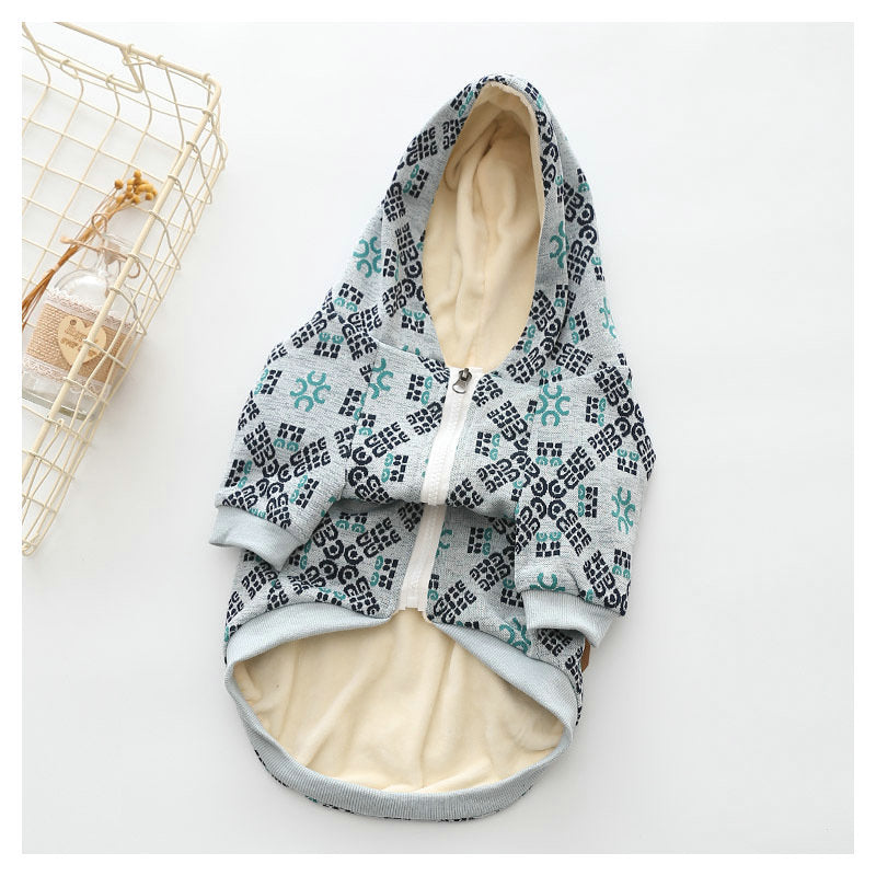 Teddy Dog Pattern Print Pet Clothes