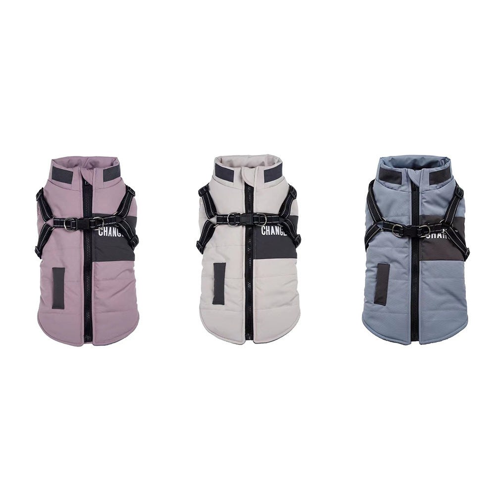 Pet Bears Dog Clothes Strap Traction