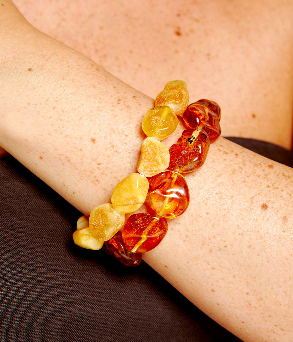 Yellow Tone Unisex Bracelet