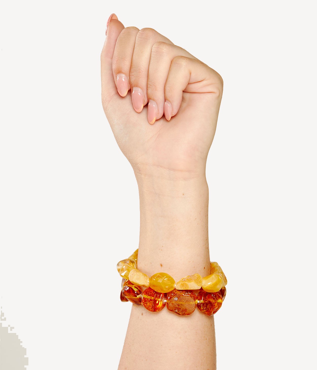 Yellow Tone Unisex Bracelet