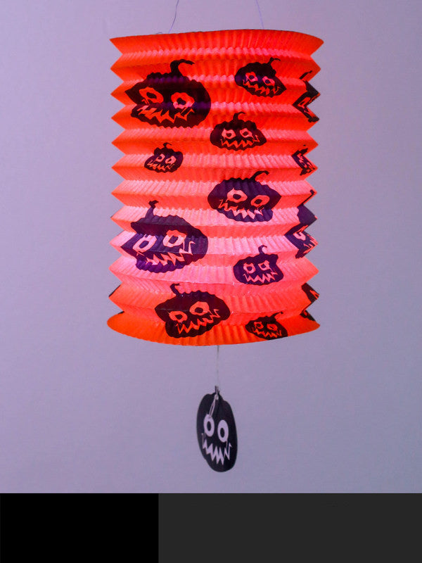 Linterna de órgano de Halloween, calabaza, linterna de papel, suministros para festivales, decoración para fiestas, manualidades, regalo, farolillo DIY