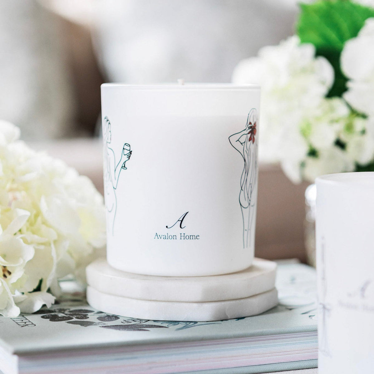 Powerhouse Natural Wax Glass Candle