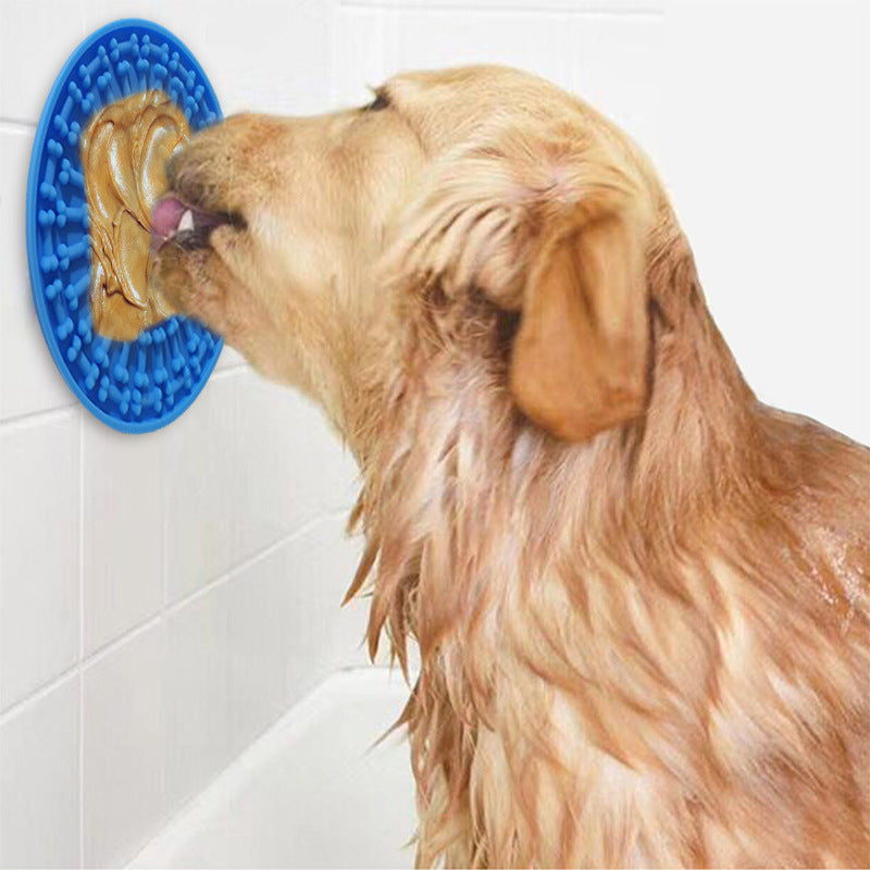 Dog licking plate mold