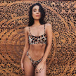 Leoparden-Print Bikini