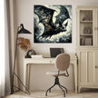 Gothic Bat Canvas